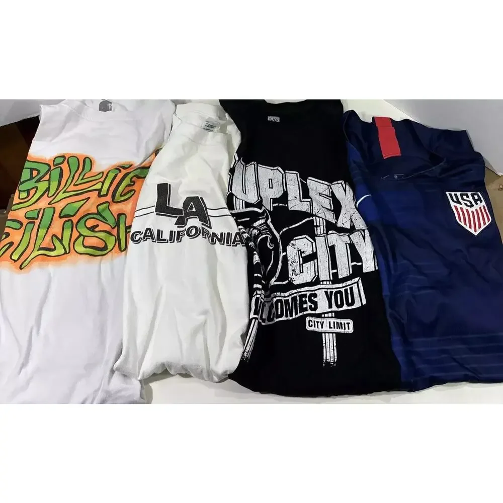 Lot of 5 Random Men's Graphic Tees T-Shirts LIQUIDATION Size M - Picture 8 of 12